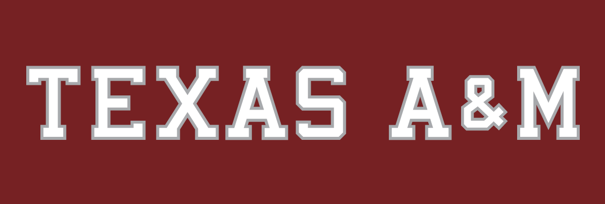 Texas A&M Aggies 2001-Pres Wordmark Logo 03 vinyl decal